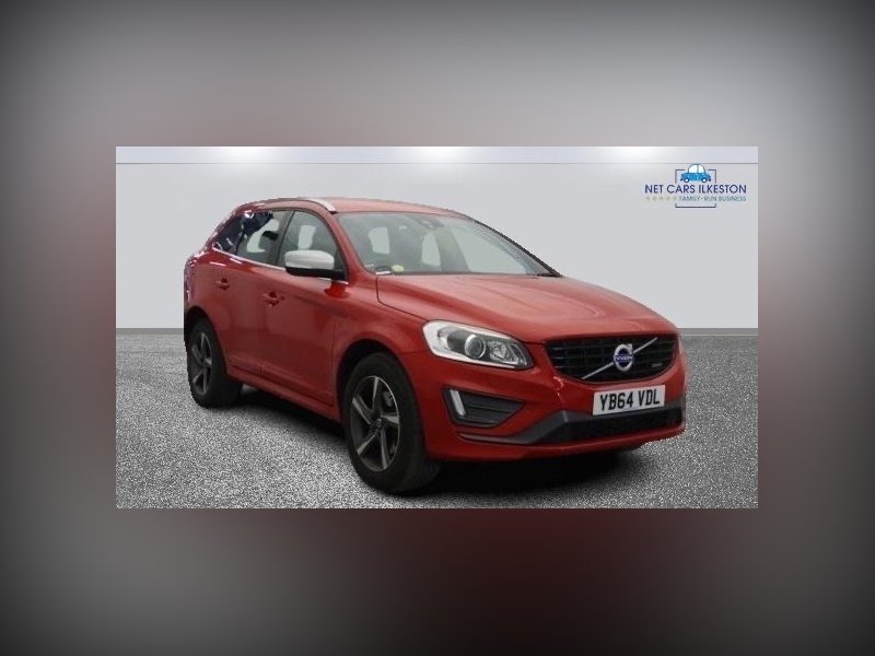 Red 2015 Volvo XC60 2.4 D4 R-Design Lux Nav SUV 5dr Diesel Manual AWD Euro 5 s/s 181 ps in Ilkeston